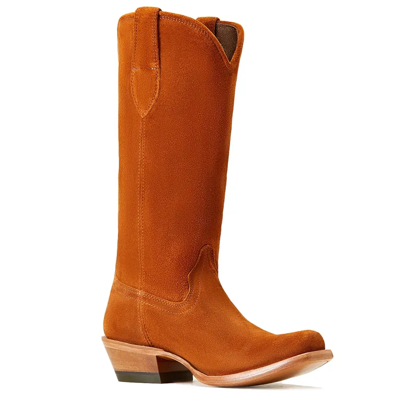 Ariat Memphis Ladies Tall Western Boots - Penny Roughout-1