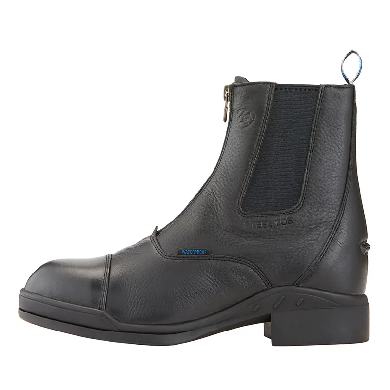 ariat heritage ii zip steel toe