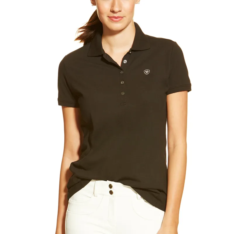 Ariat Prix Ladies Polo Shirt - Black