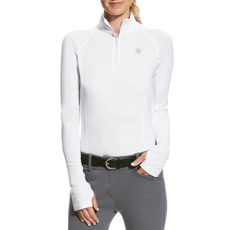 Couche De Base Manches Longues Ariat Lowell 3.0 Pour Femme - 1/4 Zip - Neuf