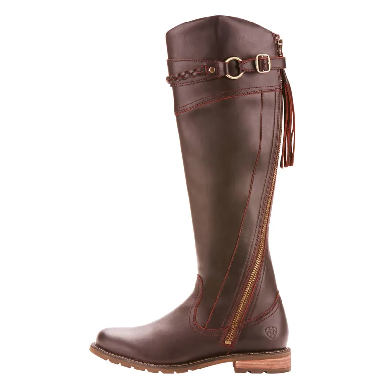 Ariat Alora Ladies Tall Boots - Cordovan-2