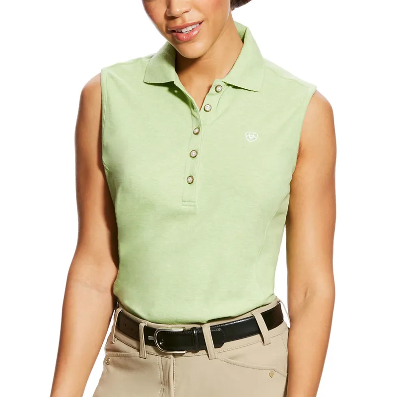 Ariat Prix Sleeveless Ladies Polo Shirt 