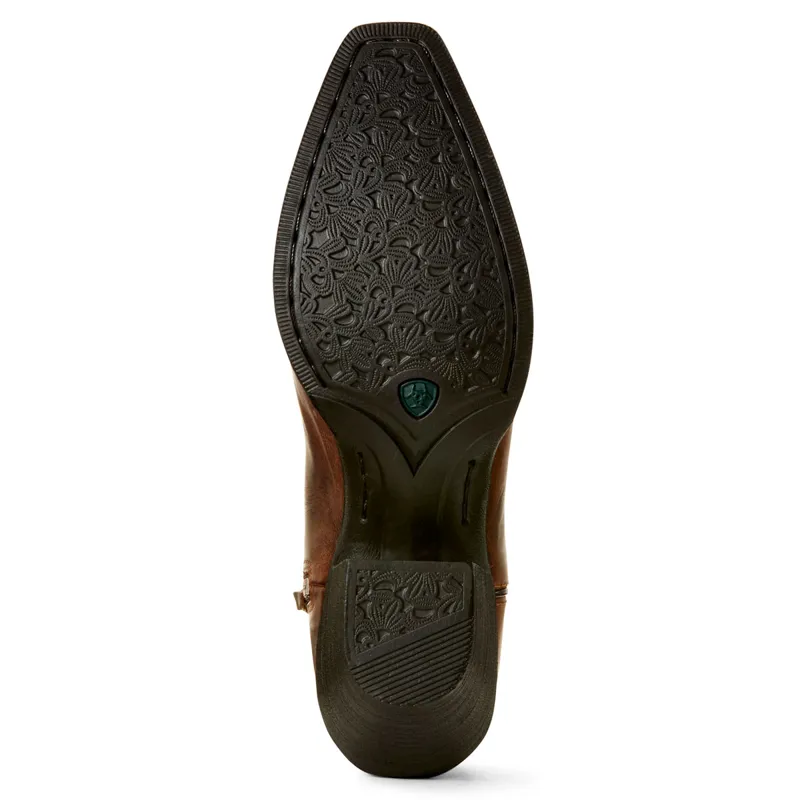 Ariat Lovely Ladies Short Western Boots - Sassy Brown-3