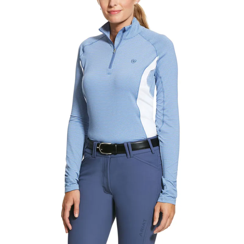 Ariat Tri Factor 1/4 Zip Ladies Top