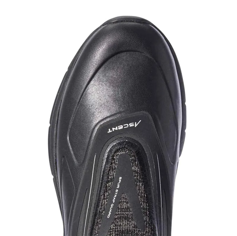 Ariat Ascent Ladies Paddock Boots - Black/Red-4