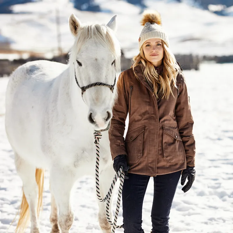 Ariat Sterling Waterproof Insulated Parka Jacket Banyan Bark