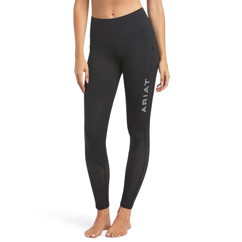 Ariat EOS Knee Grip Ladies Riding Tights Black
