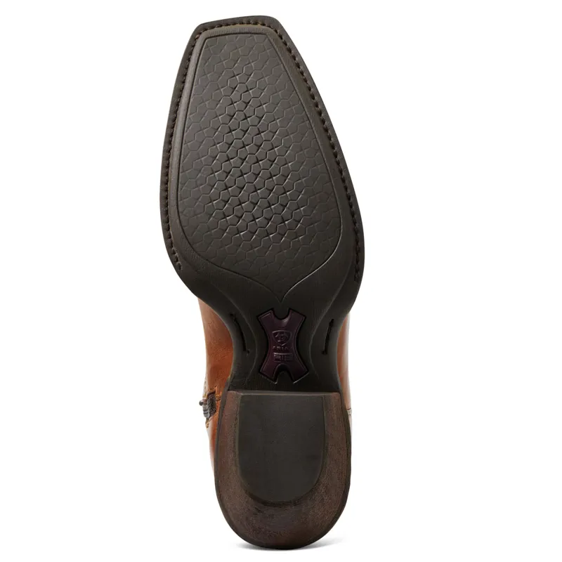 Ariat Abilene Ladies Tall Western Boots - Light Tan-3