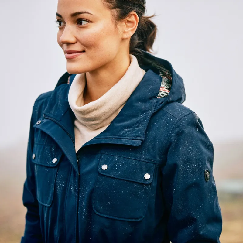 Ariat Argentium Ladies Parka - Navy-5