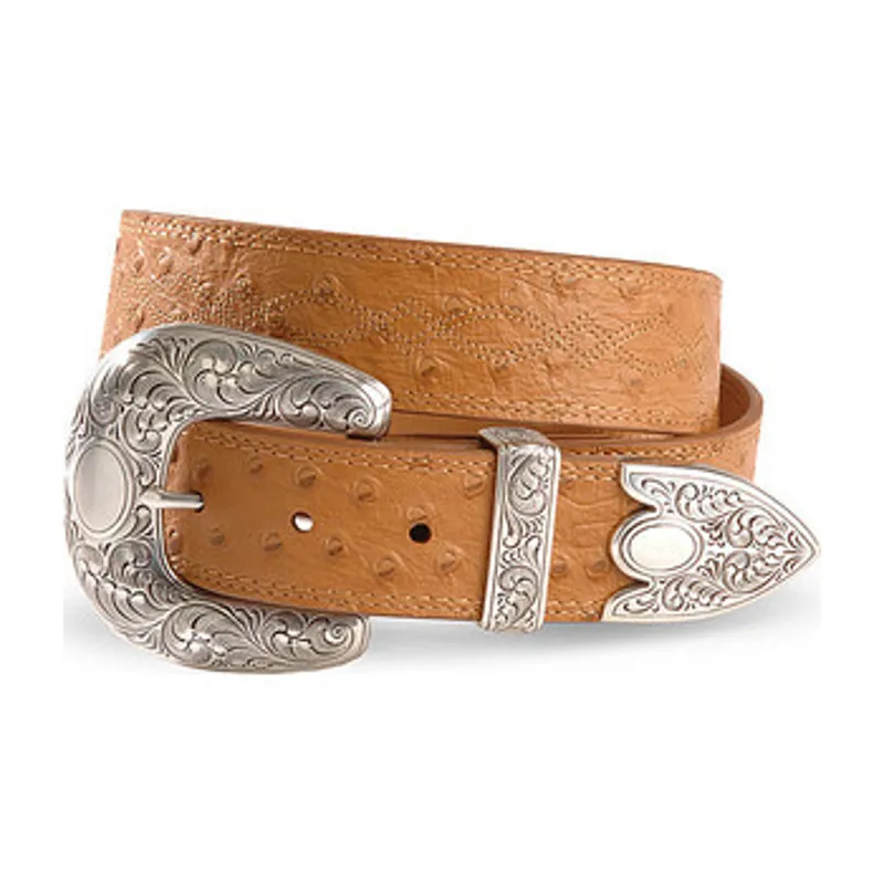ariat ostrich belt