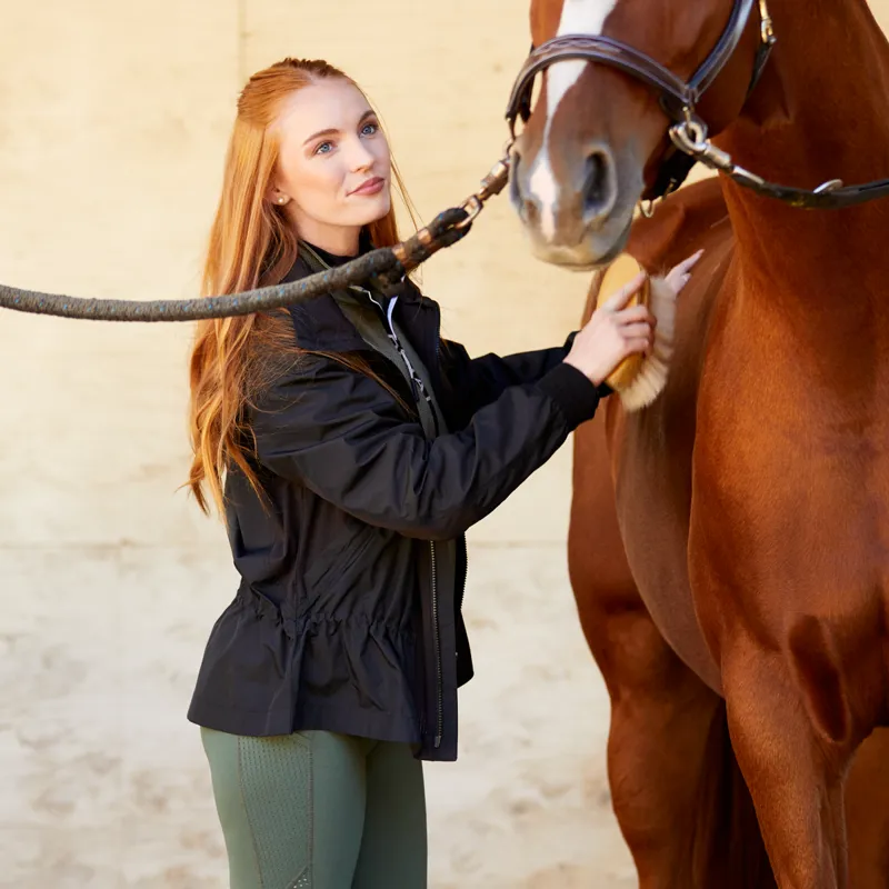 Ariat Breathe Ladies Waterproof Jacket - Black-4
