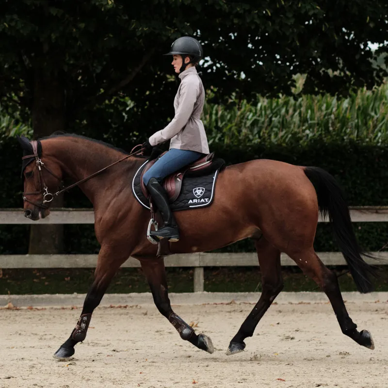 Ariat Breathe Deep Ladies Water Resistant Jacket - Zinc-5