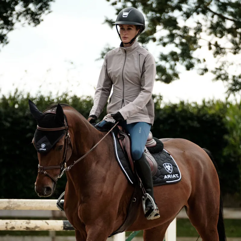 Ariat Breathe Deep Ladies Water Resistant Jacket - Zinc