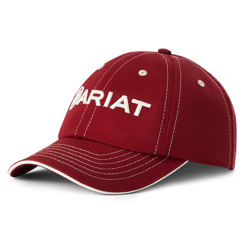 Ariat Team II Logo Unisex Cap - Red Bud 