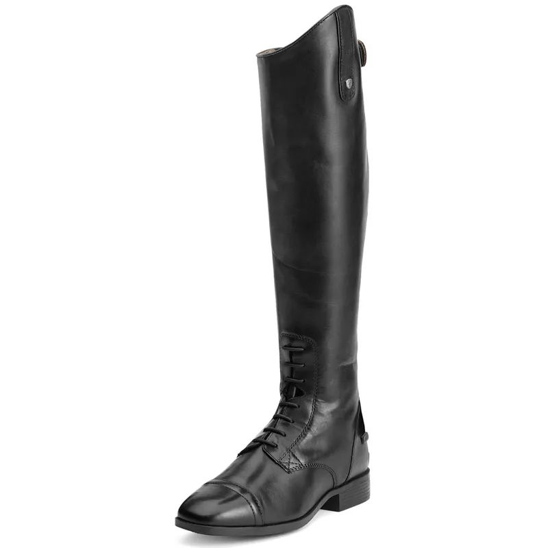 ariat challenge contour square toe field zip riding boot