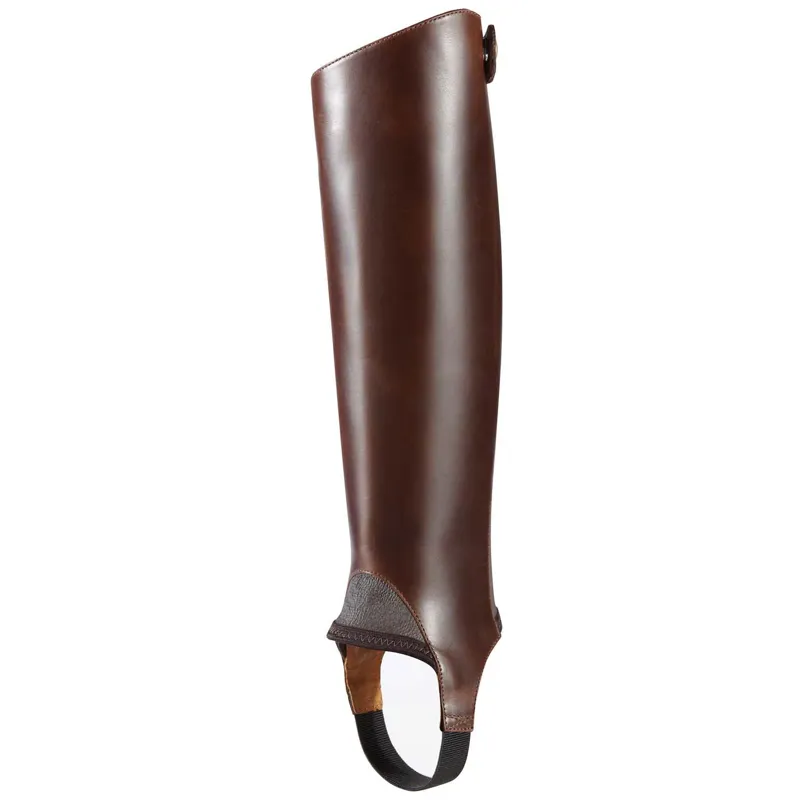 Ariat Close Contact Half Chaps Waxed Chocolate