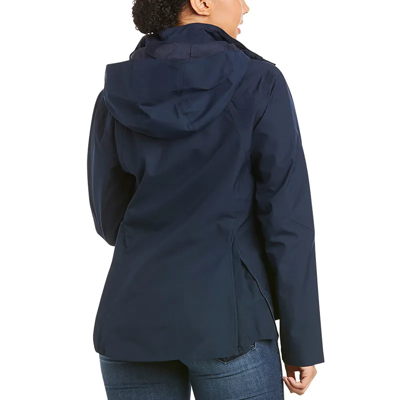 Ariat Coastal Ladies Waterproof Jacket - Navy-1