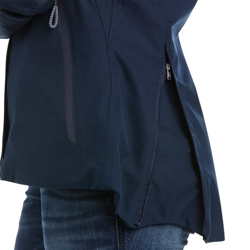 Ariat Coastal Ladies Waterproof Jacket - Navy-4