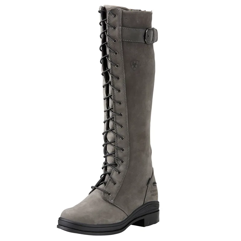 grey riding boot