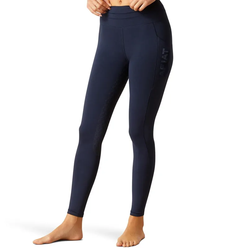 Ariat EOS 2.0 Full Grip Womens Riding Tights - Navy Eclipse