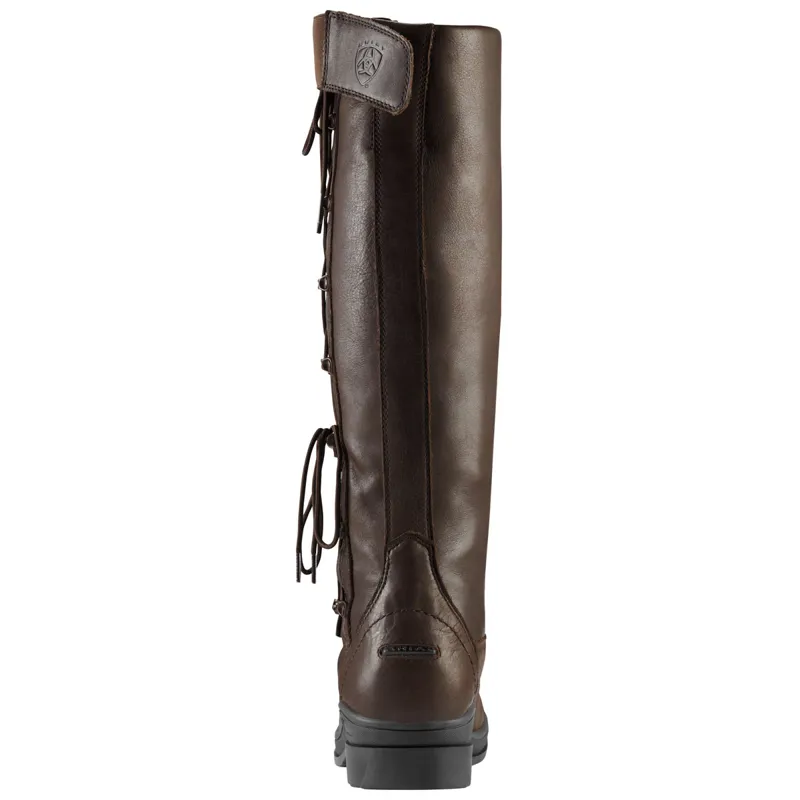 Ariat Glacier Tall Sympatex Laced Boot - Chocolate-1