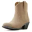 Ariat Harlan Ladies Short Western Boots - Granite Grey Suede
