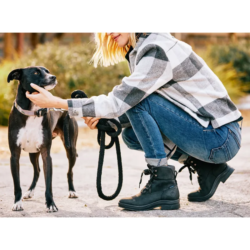 Ariat Harper H2O Ladies Short Country Boots - Charcoal-7