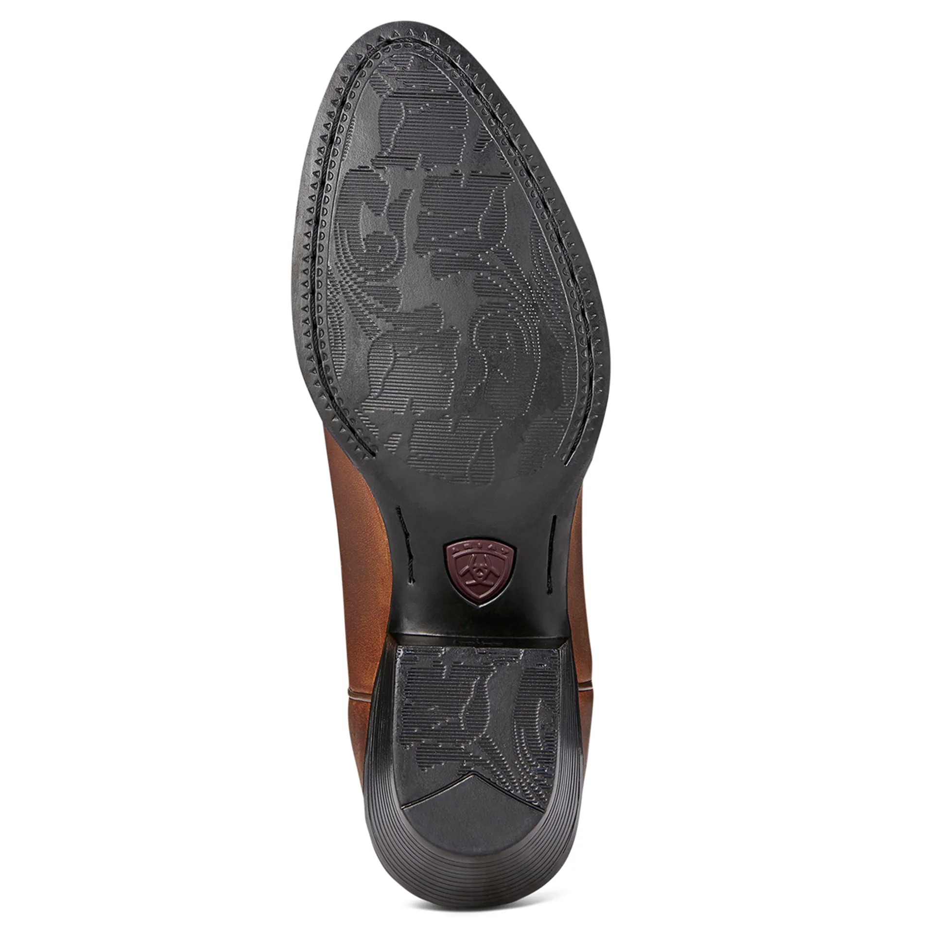ARIAT WOMENS DELILAH ROUND TOE WESTERN BOOTS Bruin | De Kroo Ruitersport