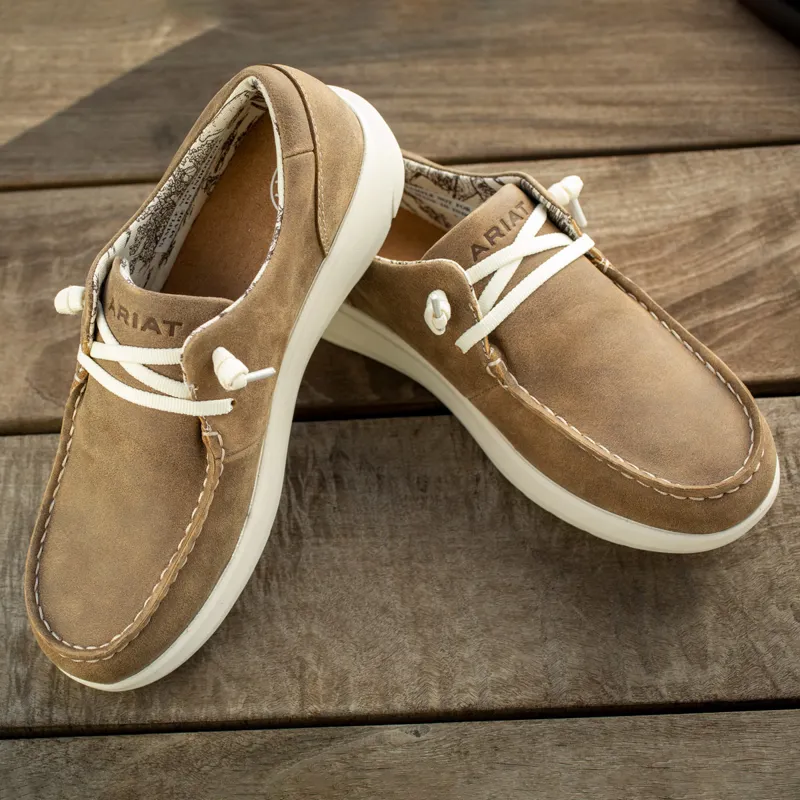 Ariat Hilo Ladies Shoes - Brown Bomber-6