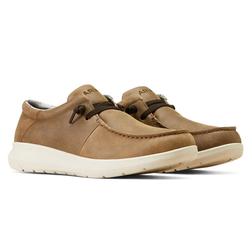 Ariat Hilo Mens Shoes - Brown Bomber-5