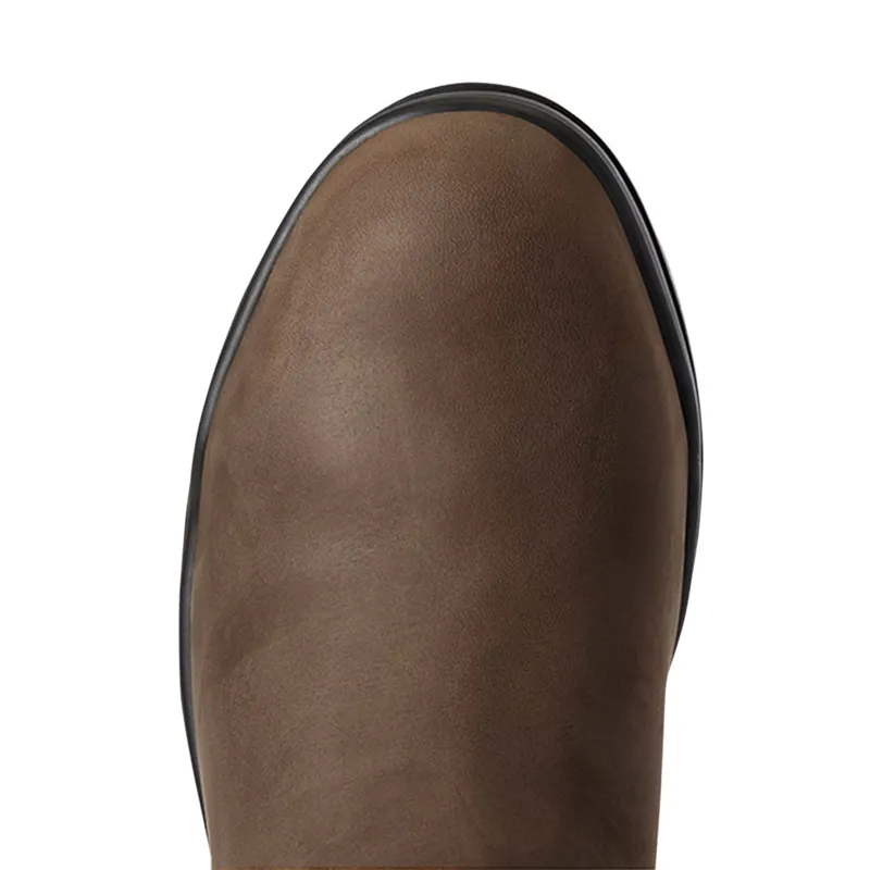 Ariat Keswick Ladies Steel Toe Paddock Boots - Distressed Brown-4