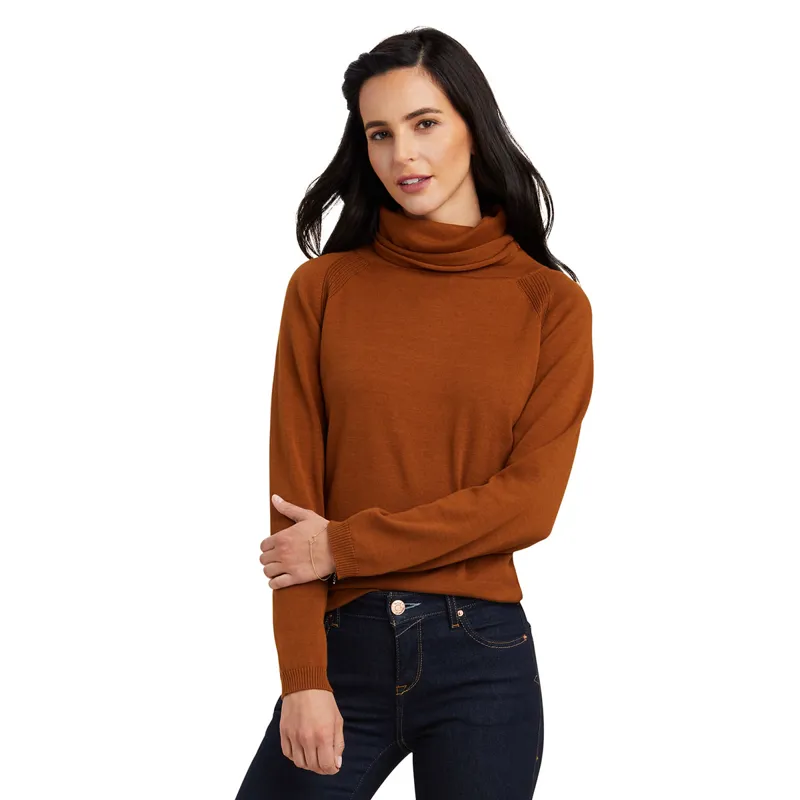 Ariat Country Lexi Ladies Sweater - Chestnut