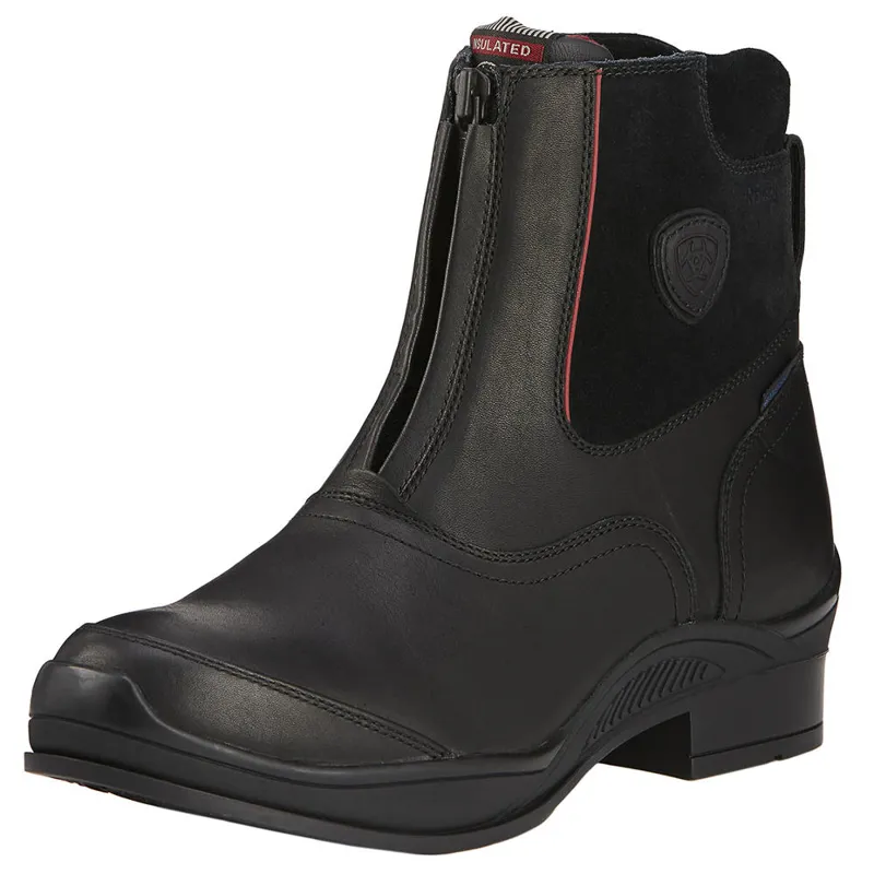 Ariat Extreme Zip Paddock H20 Insulated Mens Boots - Black