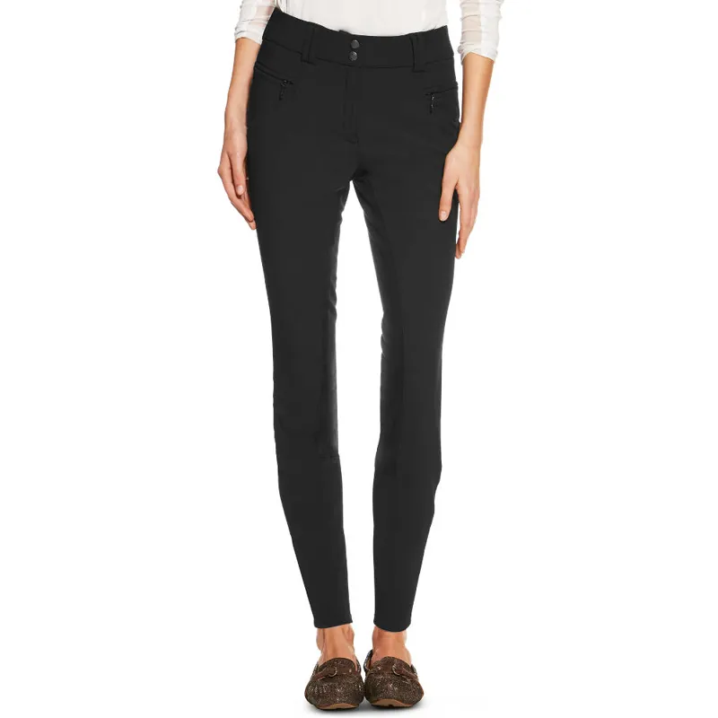 Ariat Mikelli Softshell Rr Ladies Fullseat Breeches - Black-2