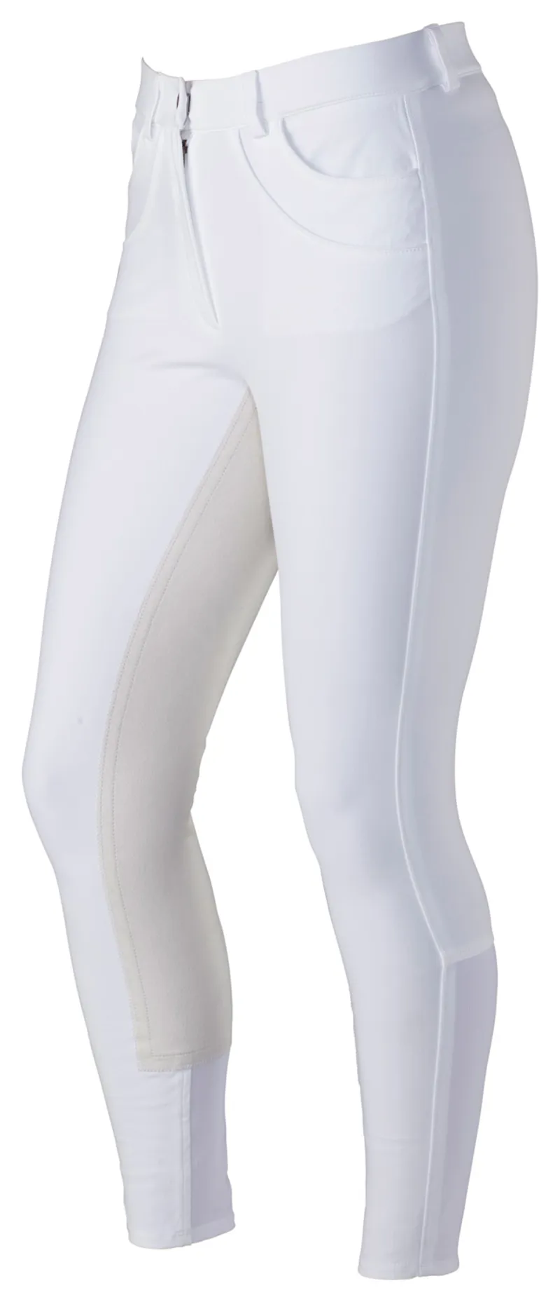 Ariat Olympia Full Seat Breeches - White-2