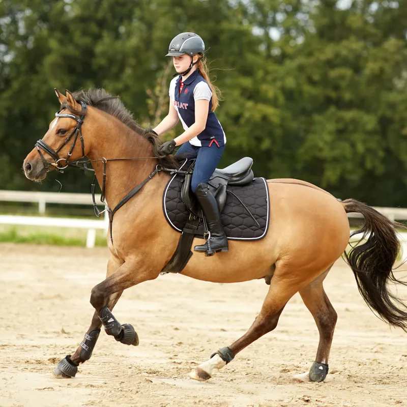Ariat Prelude Knee Grip Youth Breeches - Navy-4