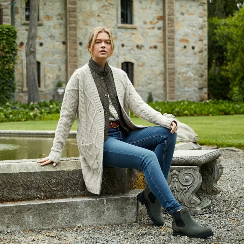 Ariat Premium High Rise Ladies Skinny Jeans - Ocean Blue/Cameron-6