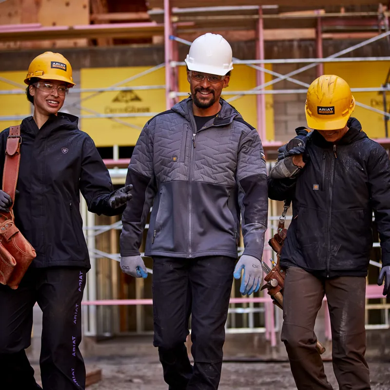 Ariat Rebar Cloud 9 Mens Insulated Jacket - Rebar Grey-4