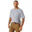 Ariat Rebar Cotton Strong Short Sleeve Mens Tee - Infinity Heather