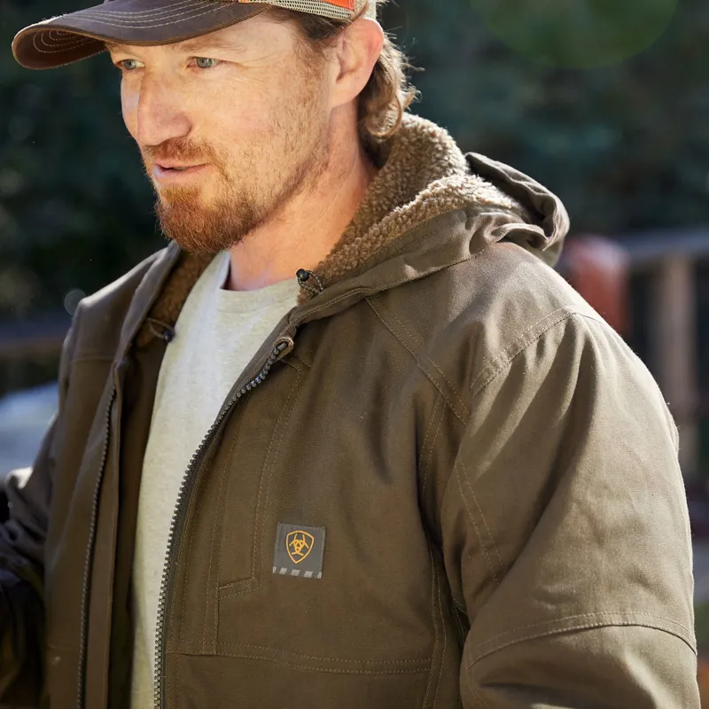 Ariat Rebar DuraCanvas Mens Jacket - Wren-4