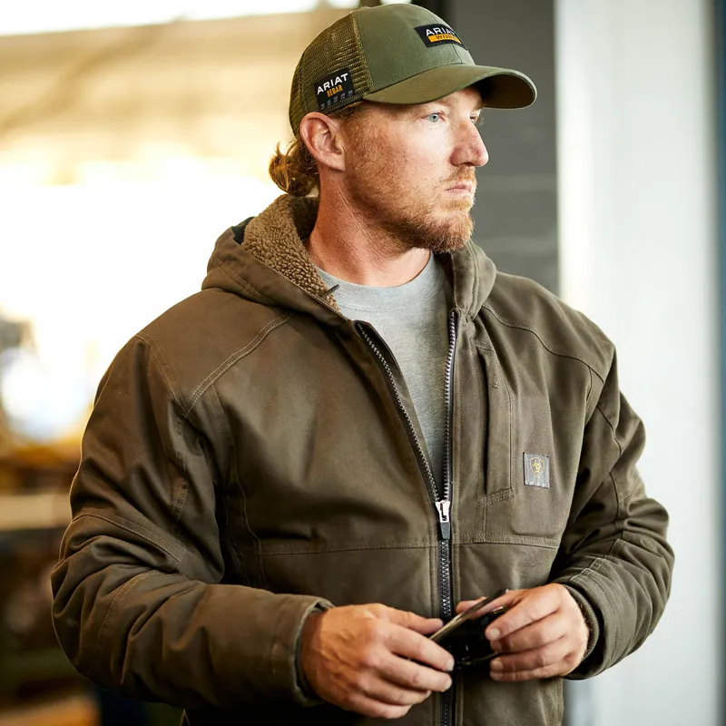 Ariat Rebar DuraCanvas Mens Jacket - Wren-5