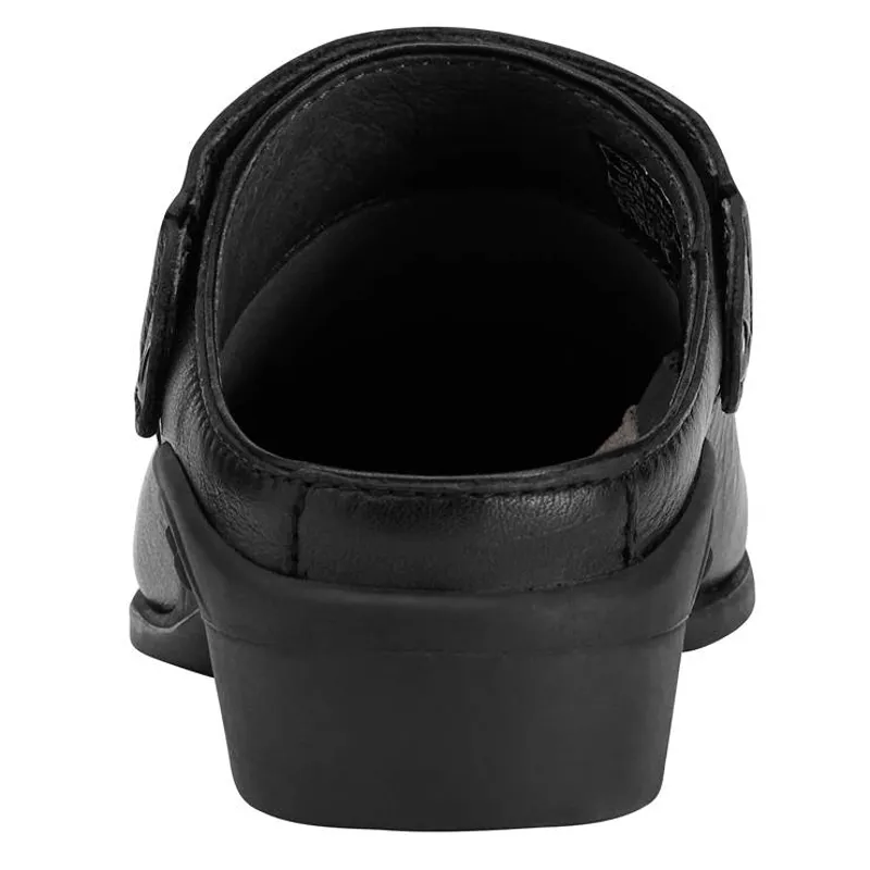 Ariat Sport Mule Slip-On Ladies Shoes - Black Deertan-1