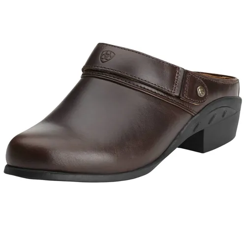 Ariat Sport Mule Womens Slip On Waxed Chocolate Redpost Equestrian