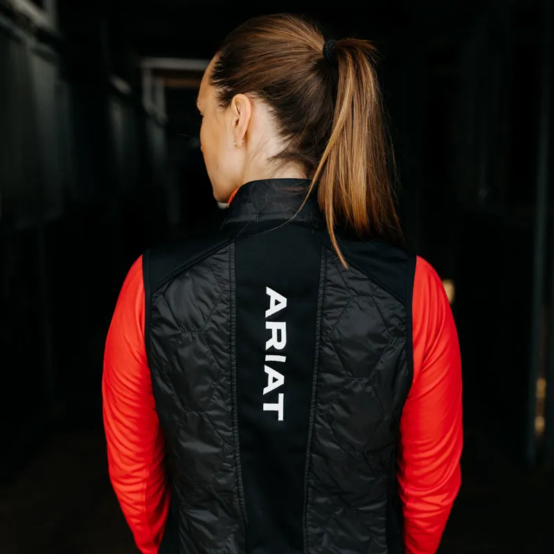 Ariat Fusion Insulated Womens Gilet - Black-3