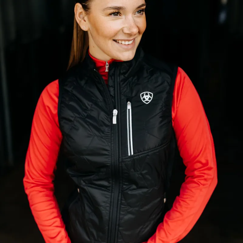 Ariat Fusion Insulated Womens Gilet - Black-7