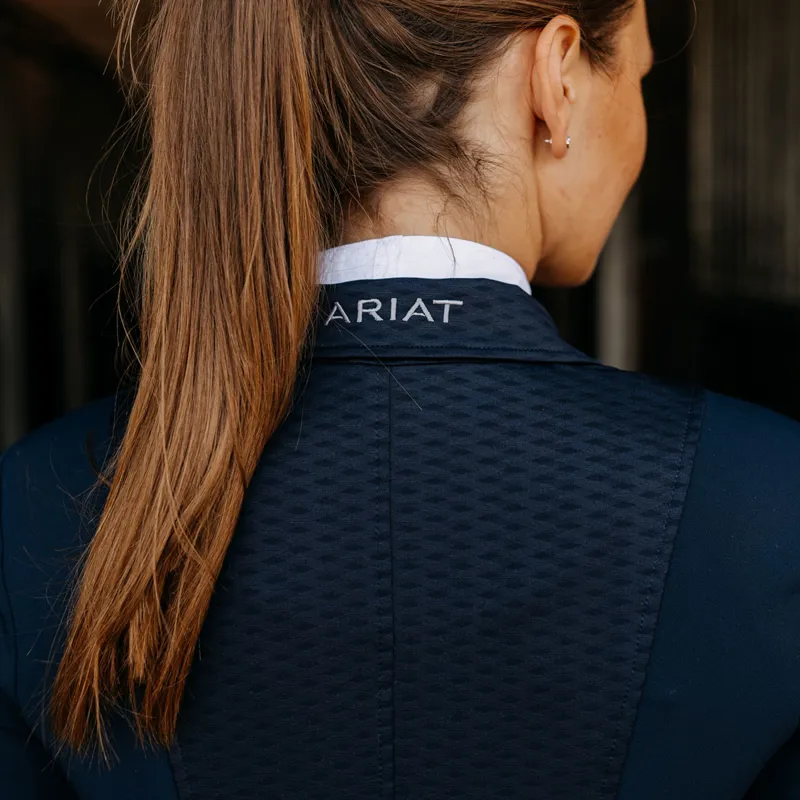 Ariat Galatea Bellatrix Ladies Show Jacket - Navy-5