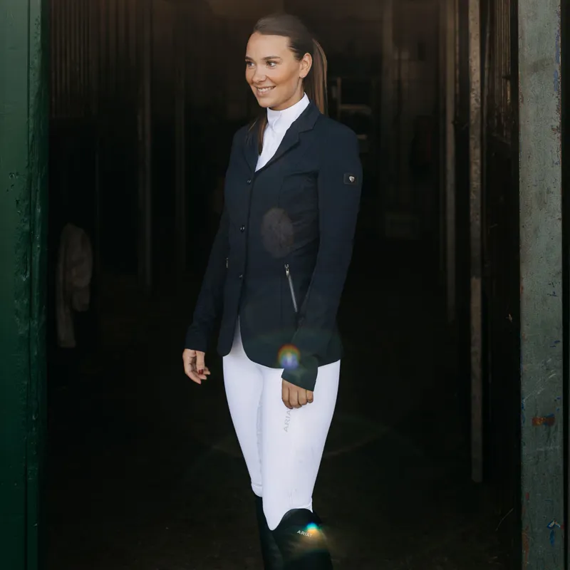 Ariat Galatea Bellatrix Ladies Show Jacket - Navy-7
