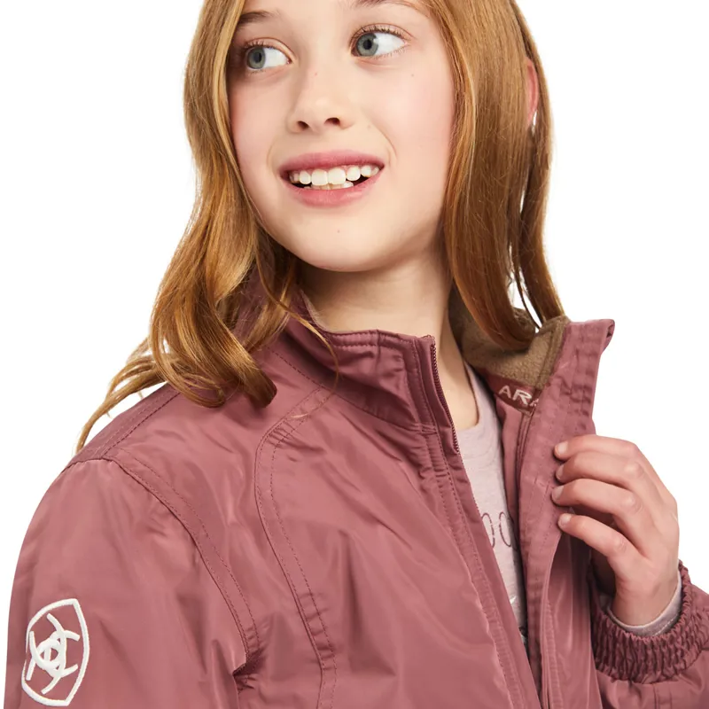 Ariat Youth Waterproof Stable Team Blouson Jacket - Wild Ginger