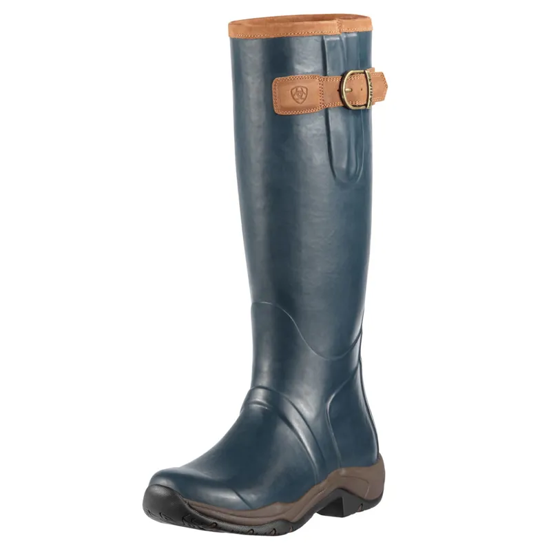 Ariat StormStopper Tall Wellies Navy Redpost Equestrian
