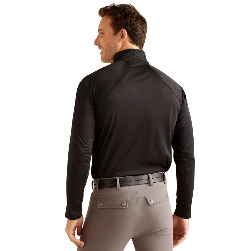 Ariat Sunstopper 3.0 Mens Base Layer Top - Black-1
